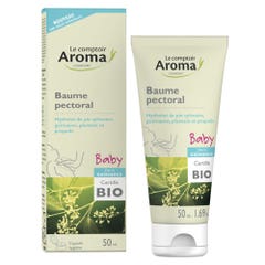 Le Comptoir Aroma Baume Pectoral Baby Bio 50ml