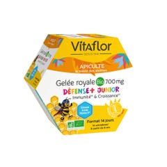 Vitaflor Gelee Royale Bio 14 Unicadoses Junior+ 700 mg