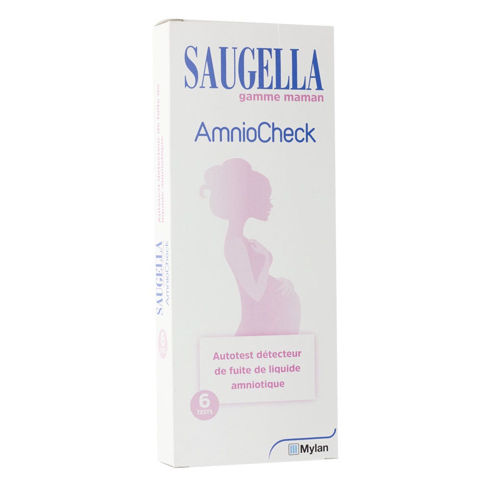 Saugella Gamme Maman Amniocheck Detecteur De Fuite De Liquide Amniotique  Autotest x6 - Easypara