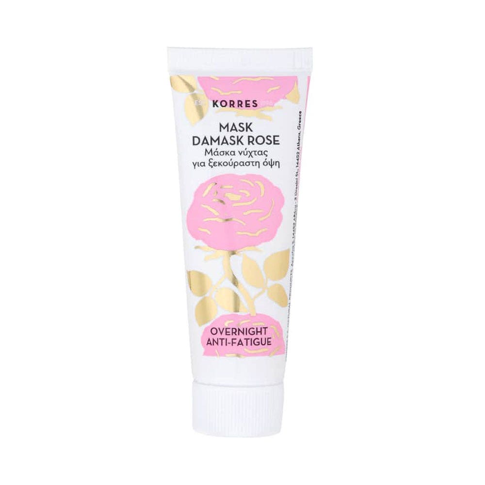 Korres Beauty Shots Rose De Damas Masque De Nuit Reparateur Et Anti Fatigue 18ml
