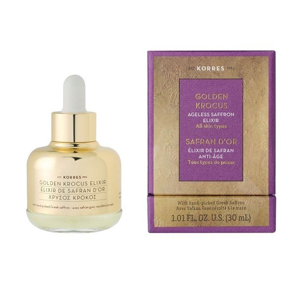 Korres Golden Krocus Elixir Anti-age Safran D'or 30ml