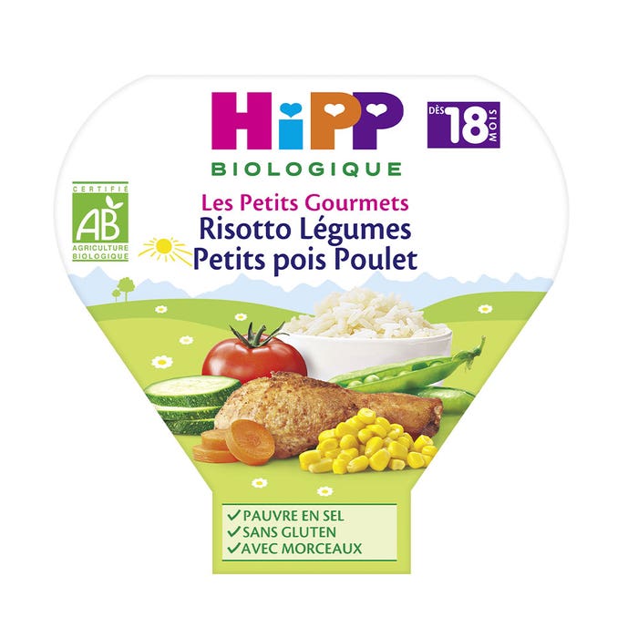 Hipp Assiette Bio Les Petits Gourmets Des 18 Mois Biologique 260g