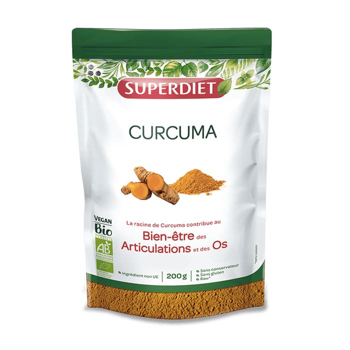 Curcuma Bio 200g Superdiet
