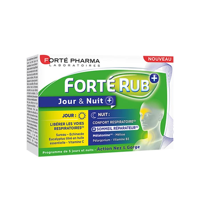 Forterub+ Nez Et Gorge 15 Comprimes Forté Pharma