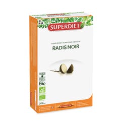 Superdiet Radis Noir Bien-etre Du Foie 20 Ampoules 15ml