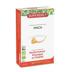Superdiet Maca Vitalite Et Performance Physique 20 Ampoules 15 ml