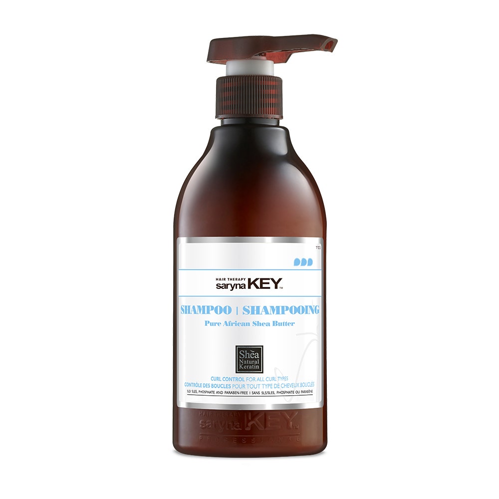 Saryna Key Pur Shampoo Curl Control al Burro di Karité africano 300 ml