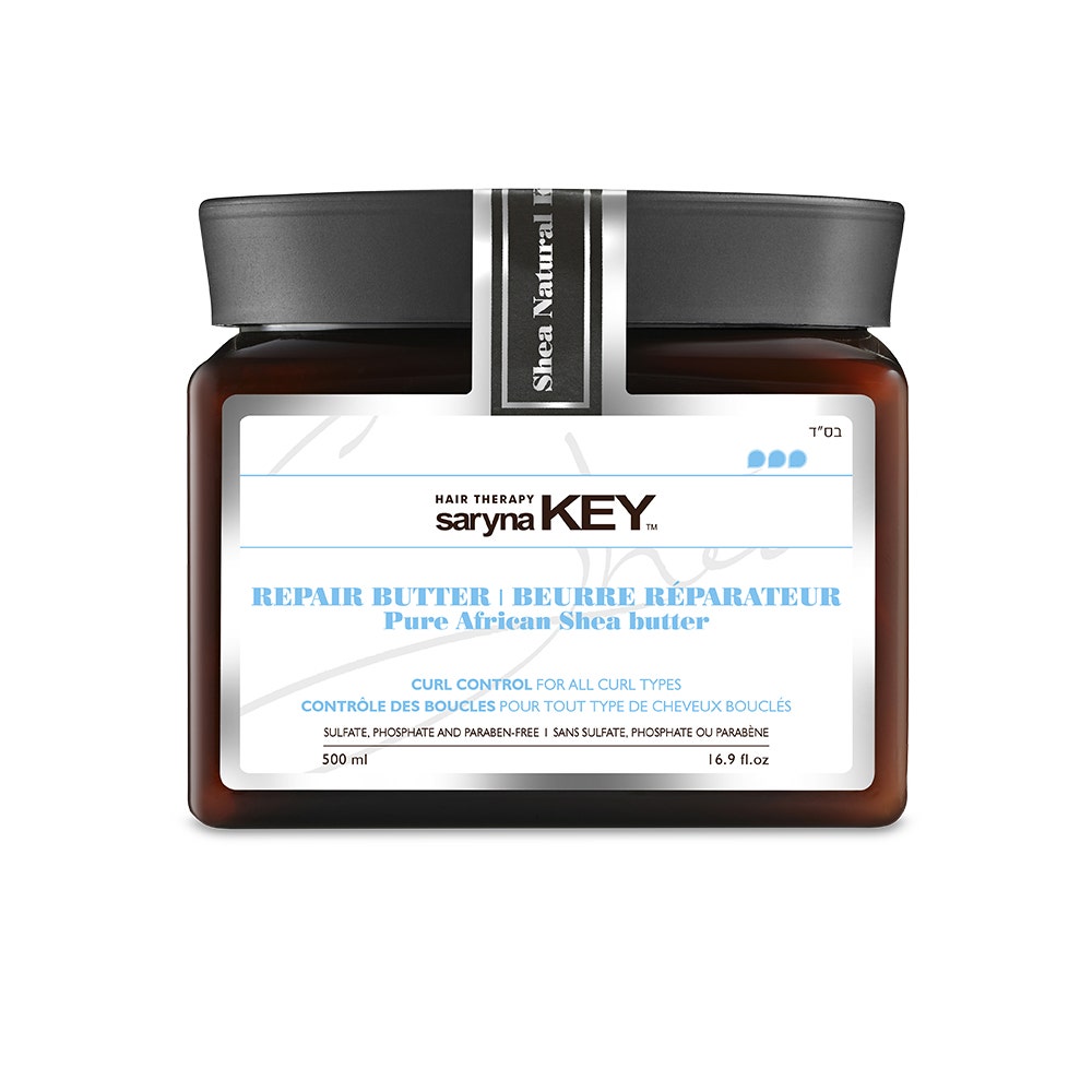 Saryna Key Pur Beurre Reparateur Controle Des Boucles Curl Control Beurre De Karite D'afrique 500ml