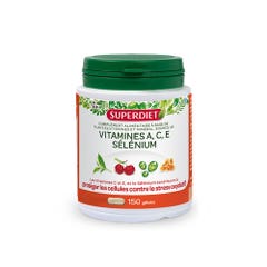 Superdiet Vitamine A, C, E Selenium 150 Comprimes