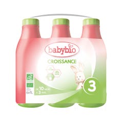 Babybio Lait De Croissance Liquide Bio Des 10 Mois 6x1l