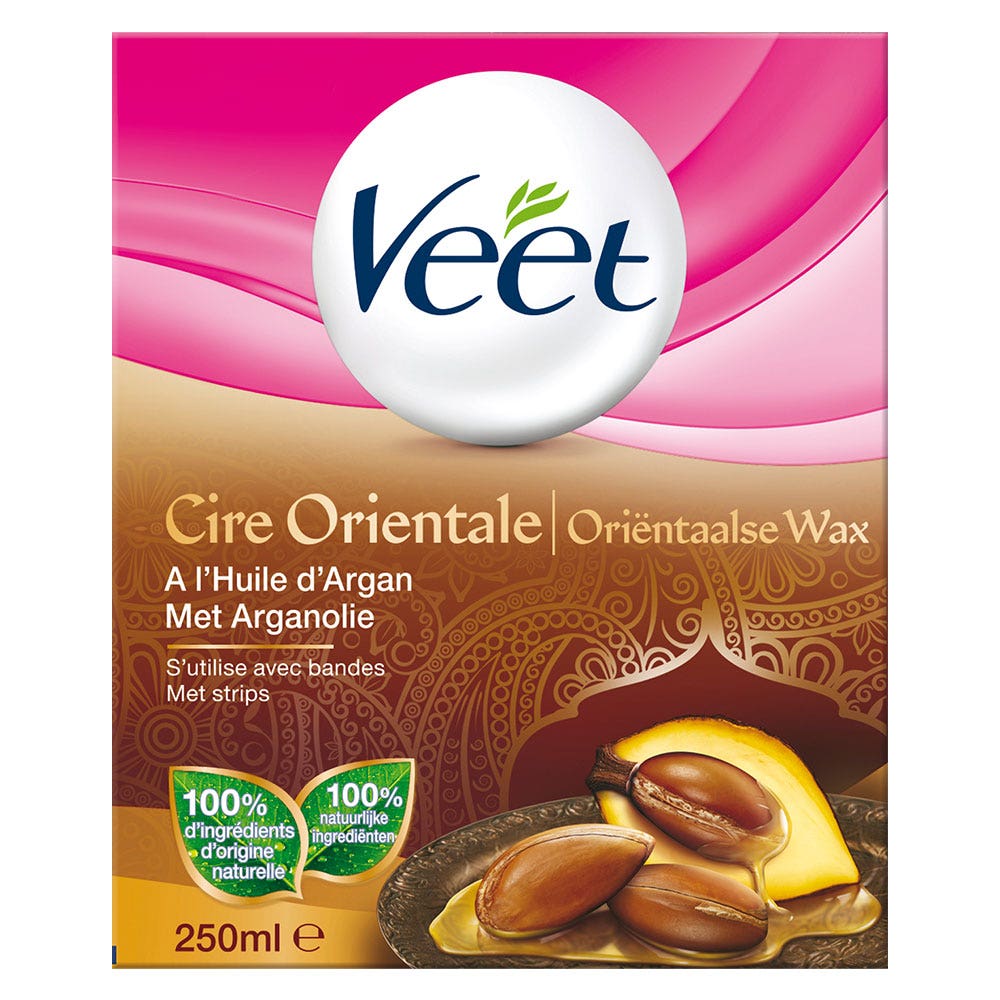 Veet Cire Orientale A L'huile D'argan 250ml