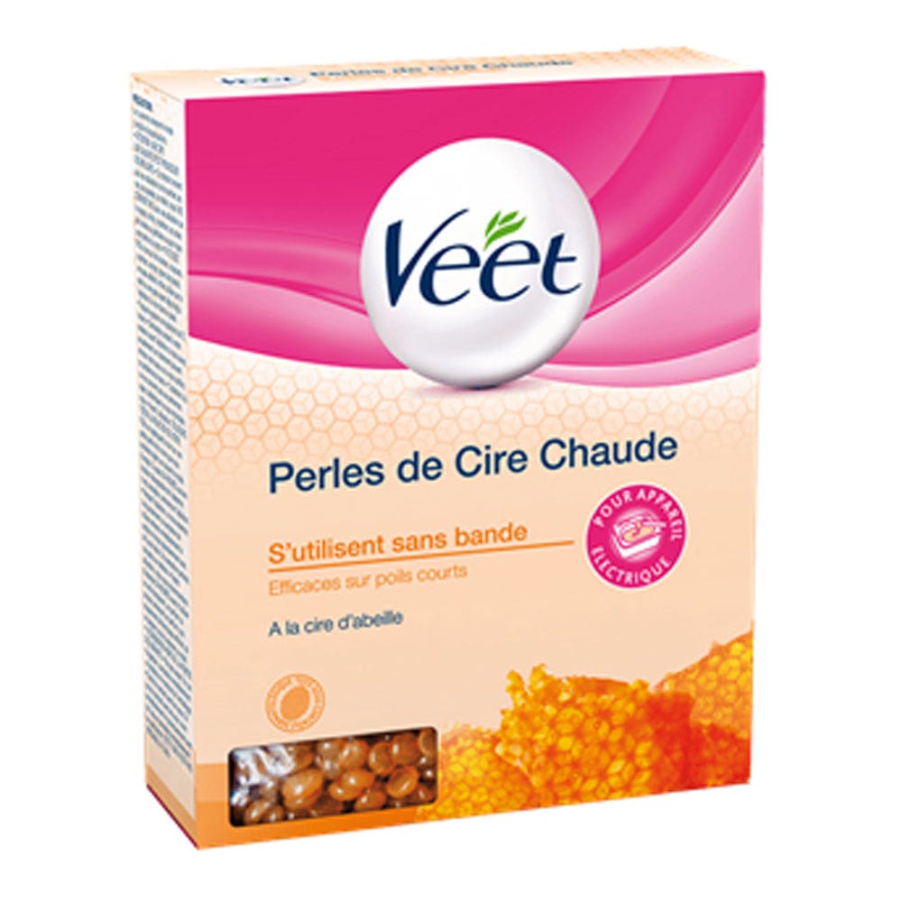 Veet Perles De Cire Chaude A La Cire D'abeille 230g