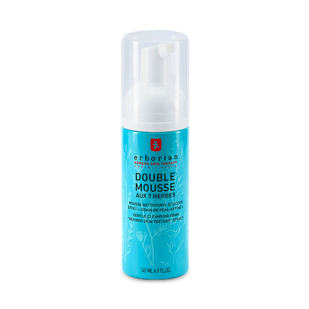 Erborian Double Mousse Aux 7 Herbes Mousse Nettoyante Douceur 145ml