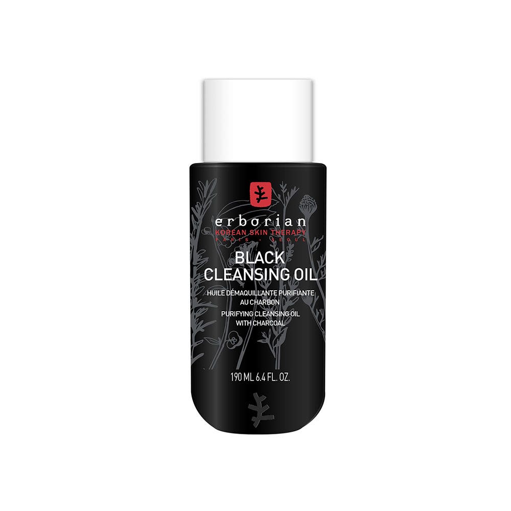 Erborian Black Cleansing Oil Huile Demaquillante Purifiante Au 190ml