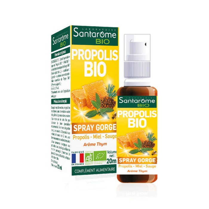 Santarome Spray Propolis Bio 20 ml