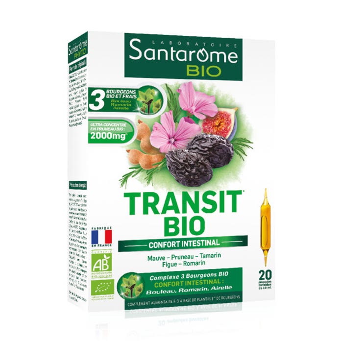 Santarome Transit Bio 20 Ampoules Bio