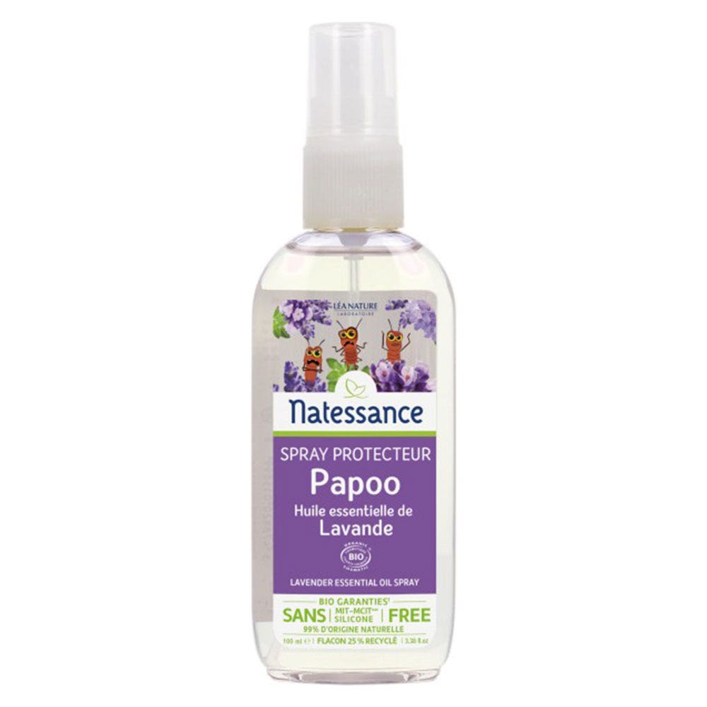 Natessance Kids Spray Protecteur Lavande Bio Papoo 100ml - Easypara