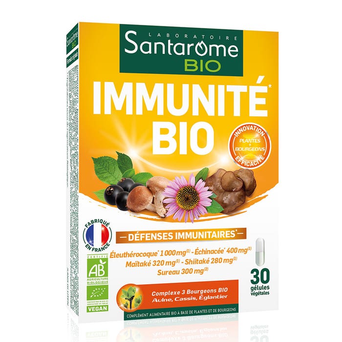 Santarome Immunite 30 Gelules Bio