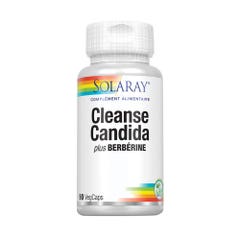 Solaray Cleanse Candida Plus Berberine 90 Capsules Vegetales