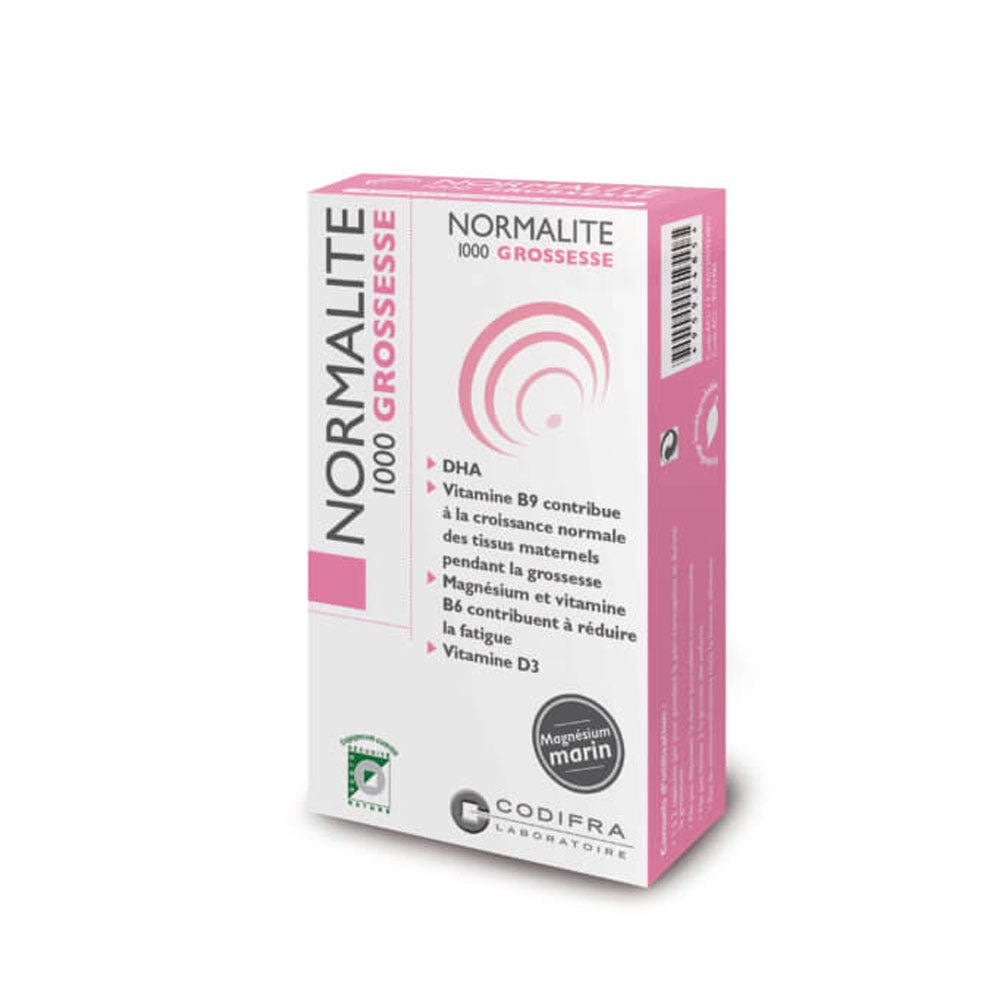 Normalite Grossesse 1000 – Normalite 1000 Grossesse Caps – WITDX