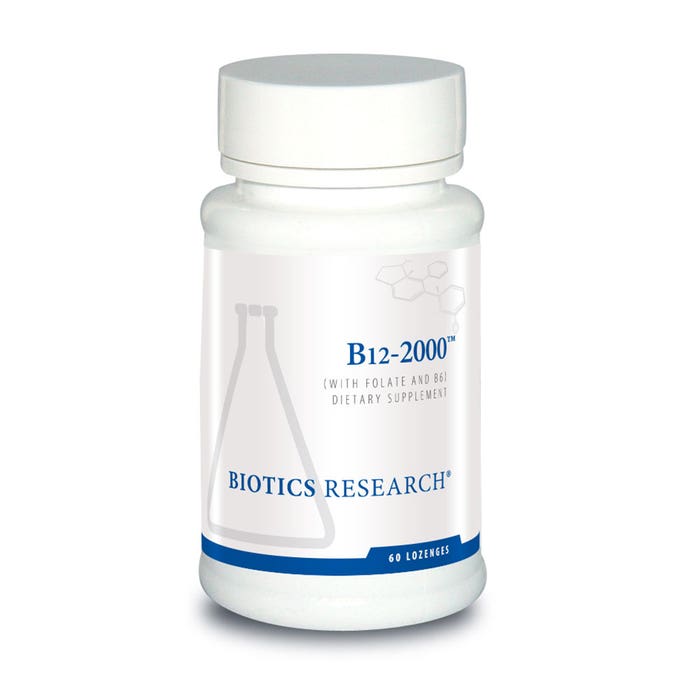 B12-2000 60 Comprimes Biotics Research