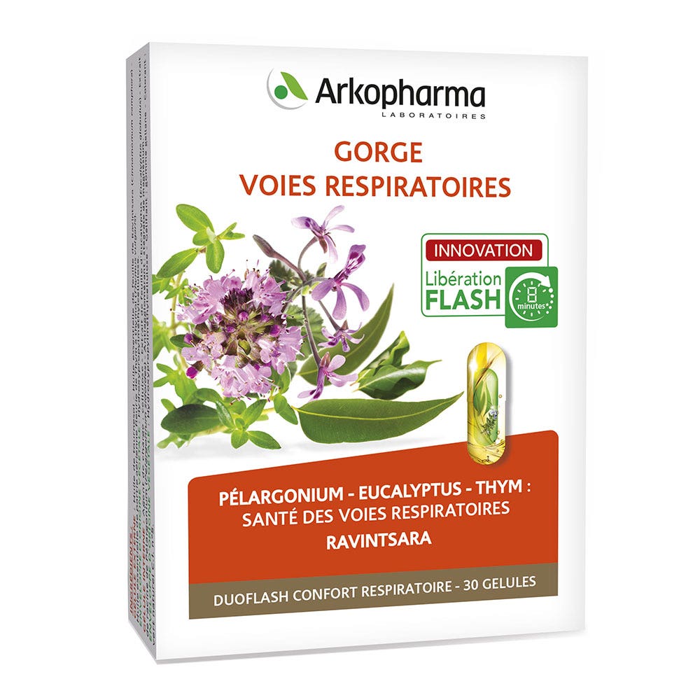Arkopharma Confort Respiratoire 30 Gelules
