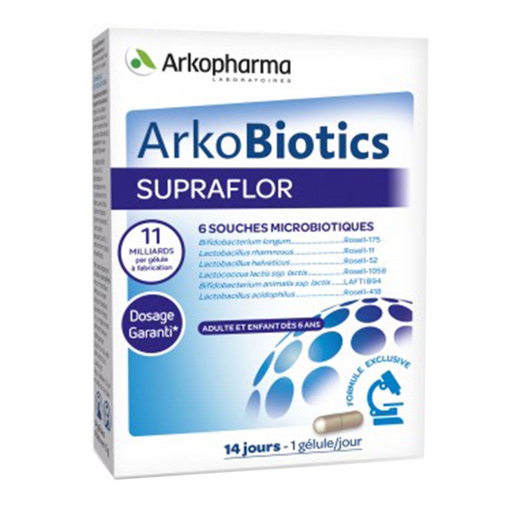 Arkopharma Arkobiotics Supraflor 14 Gelules