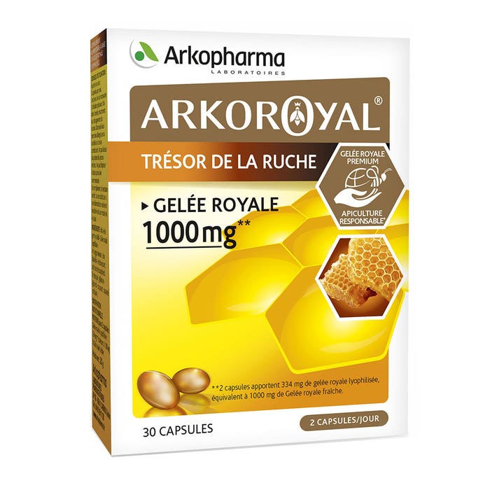 Arkopharma Arkoroyal Gelee Royale 30 Capsules 1000mg