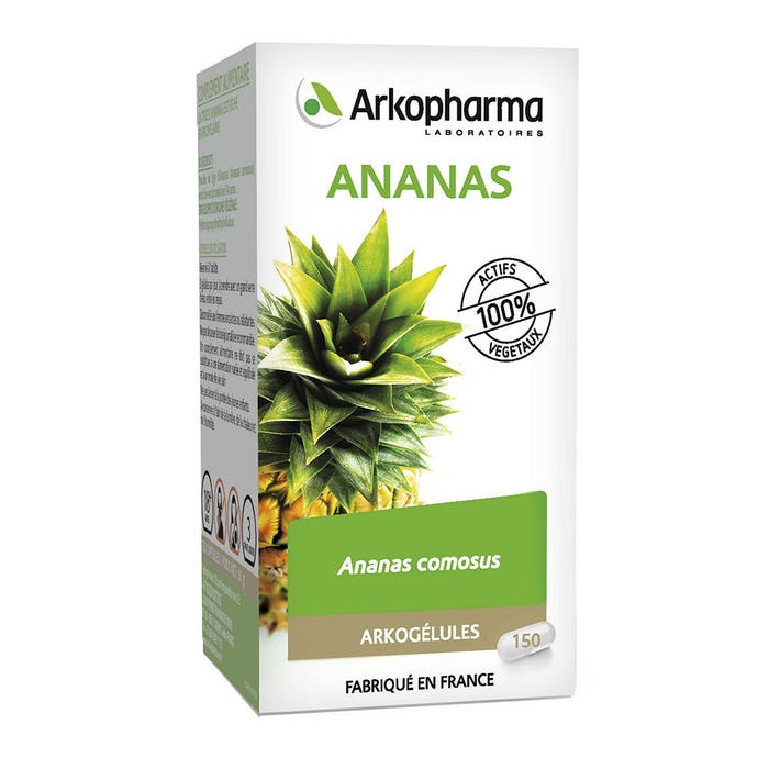 Arkopharma Arkogélules Ananas 150 Gelules