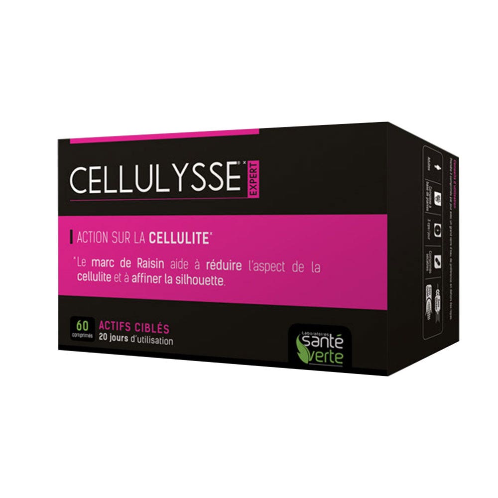 CELLULYSSE CELLULITE BOITE 60 COMPRIMES SANTE VERTE
