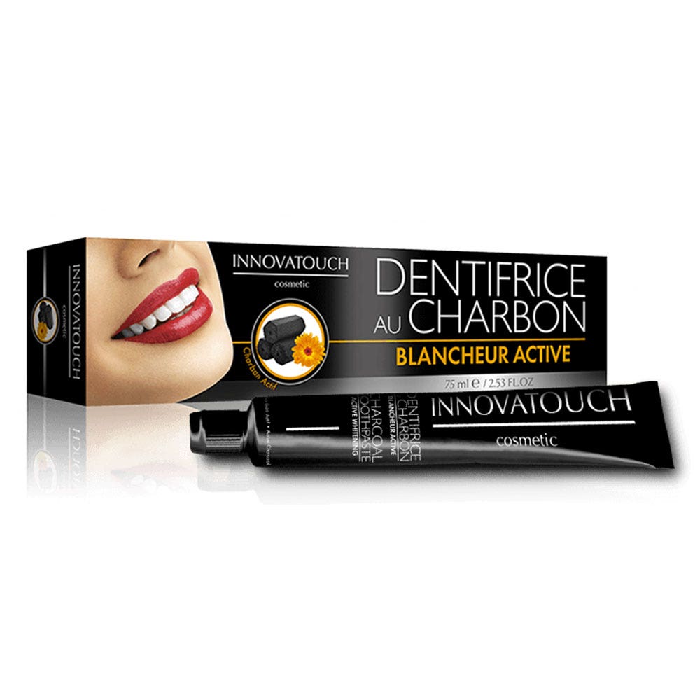 Innovatouch Dentifrice Au Charbon Blancheur Active 75ml