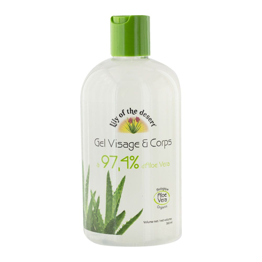 Lily Of The Desert Gel Topique Visage Et Corps 360ml