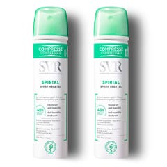 Svr Spirial Spray Vegetal Deodorant Anti Humidite 48h 2x75 ml