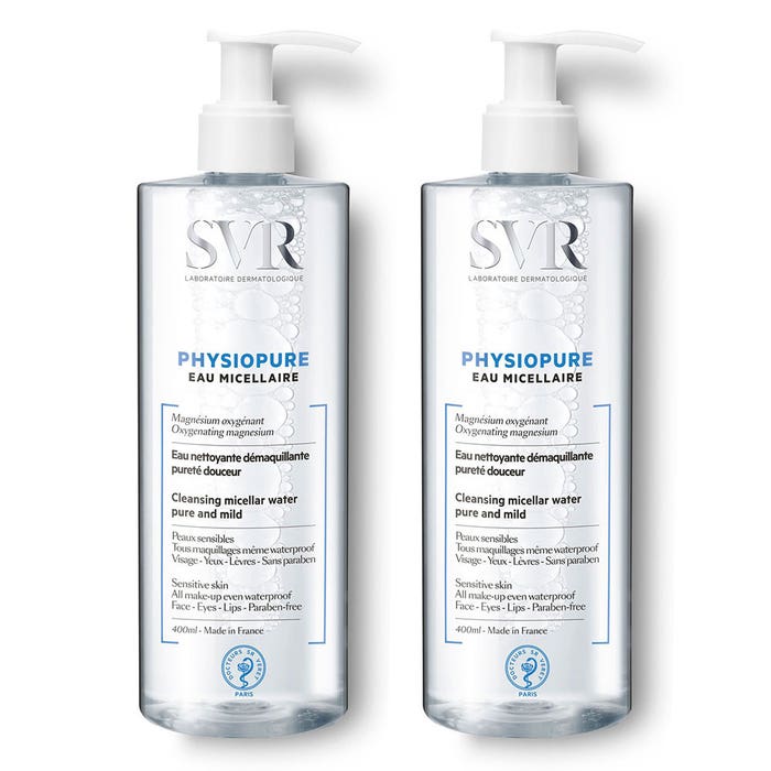Eau Micellaire 2x400 ml Physiopure Svr