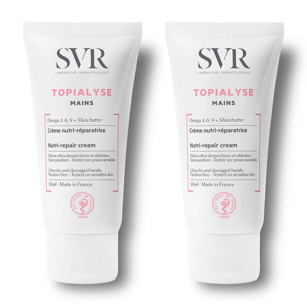Creme Mains Nutri Reparatrice 2x50ml Topialyse Svr