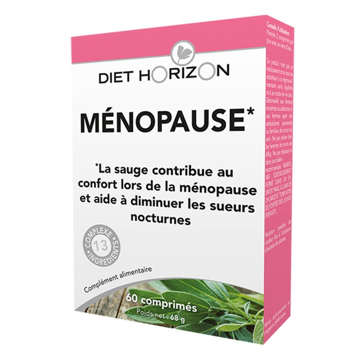 Diet Horizon Menopause 60 Comprimes