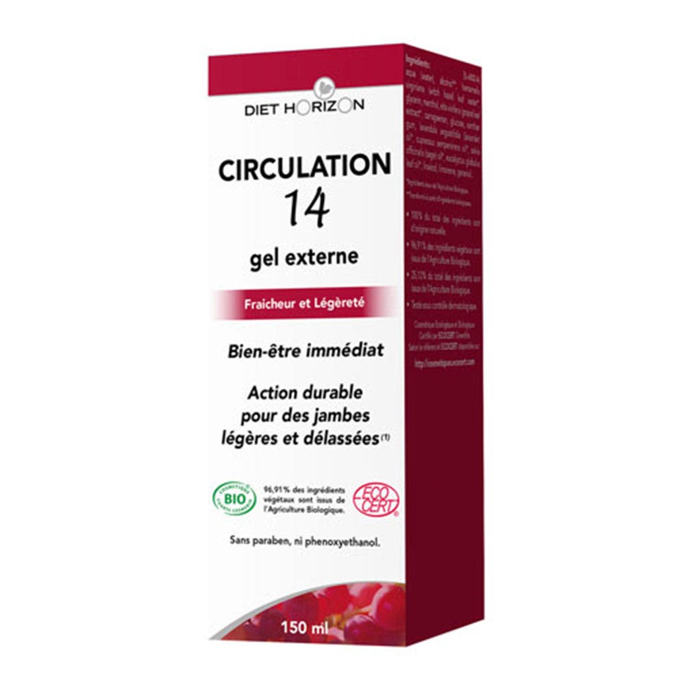Diet Horizon Circulation 14 Gel Externe 150ml