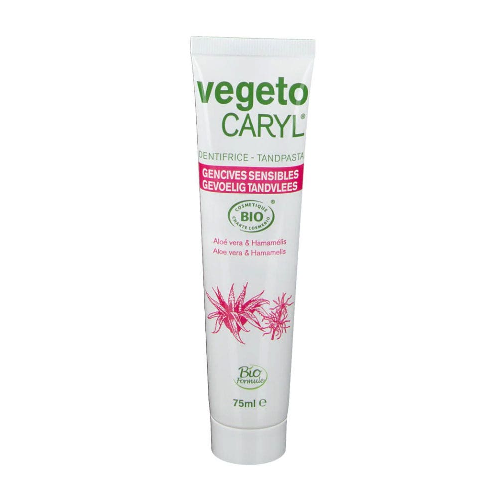 Vegeto Caryl Dentifrice Gencives Sensibles Bio Vegetocaryl 75ml