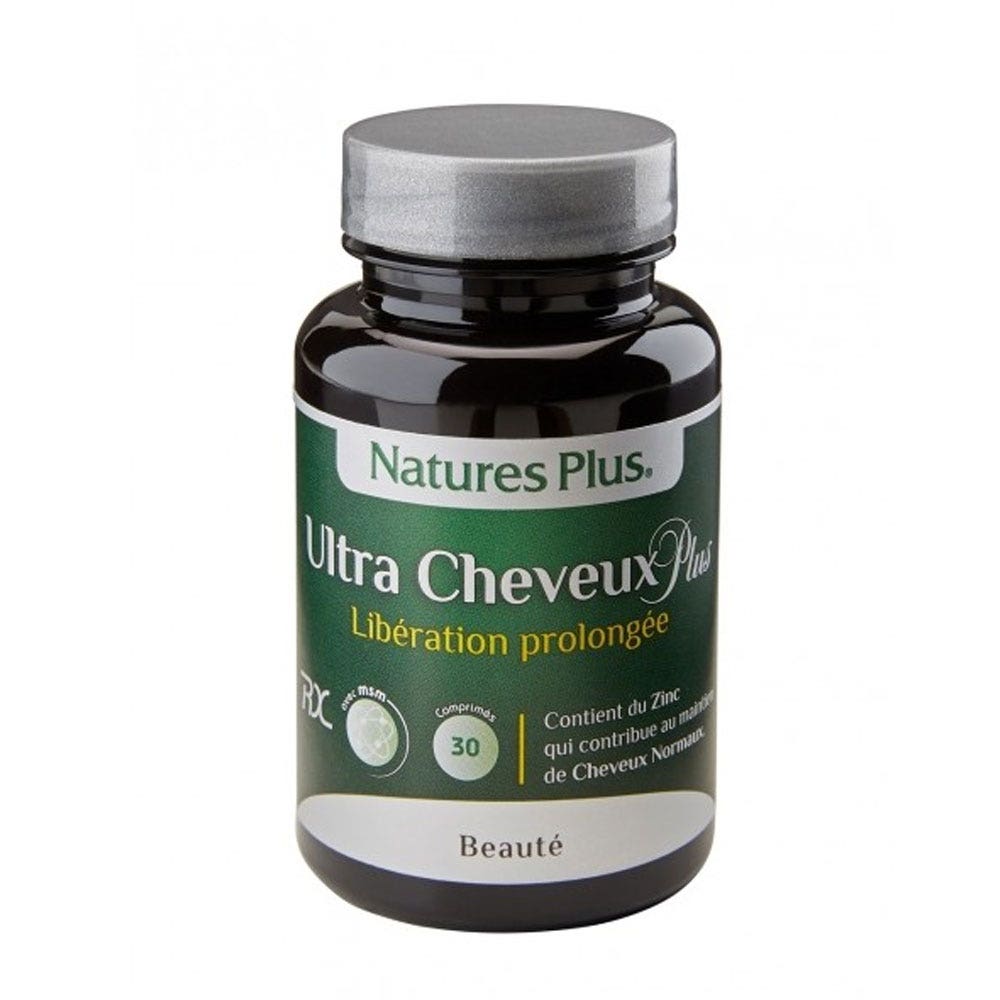 Nature'S Plus Ultra Cheveux Plus 30 Comprimes