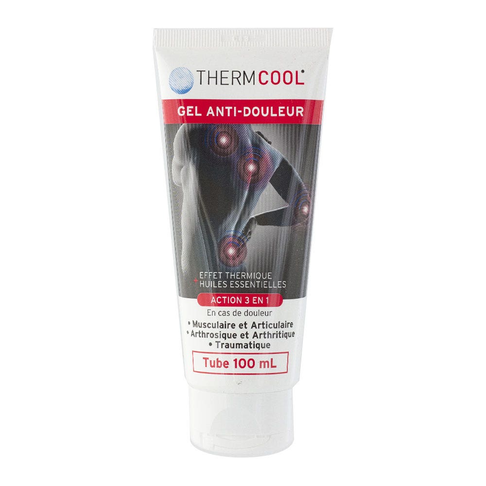 Bausch&Lomb ThermCool&Hot Gel Anti Douleurs Froid + Huiles Essentielles 100ml