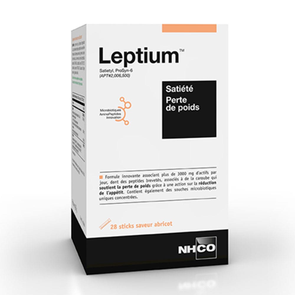 Nhco Nutrition Leptium Sante Minceur 28 Sticks