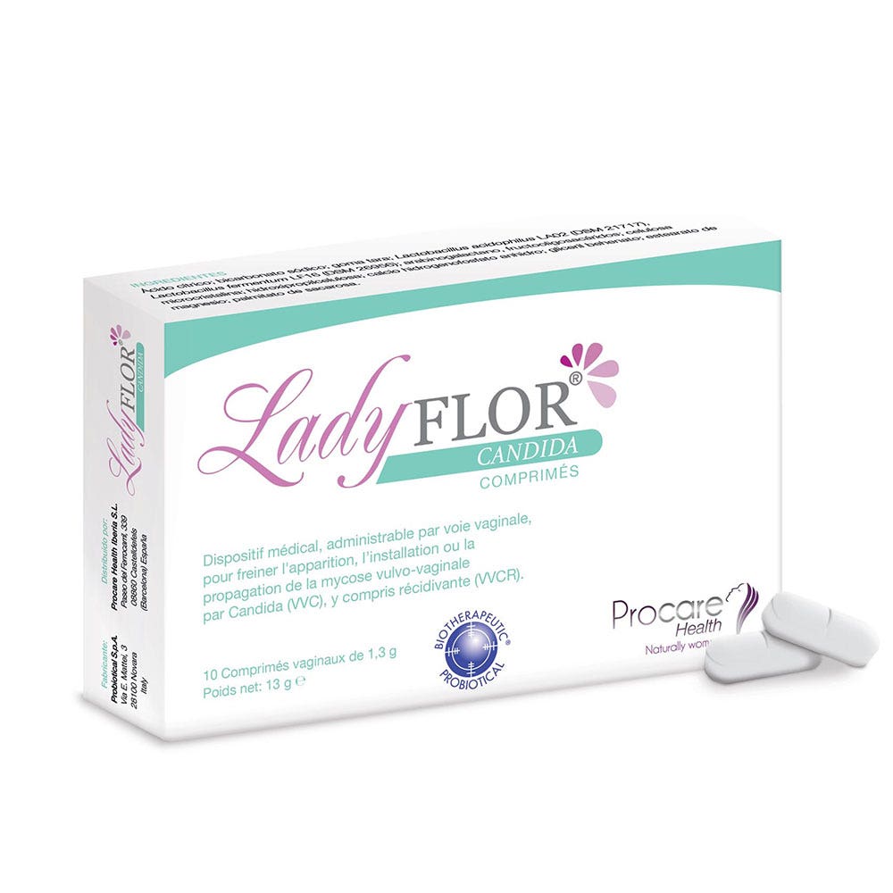 Procare Ladyflor Candida 10 Capsules Vaginales