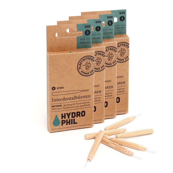 Hydrophil Brossettes Interdentaires Bambou