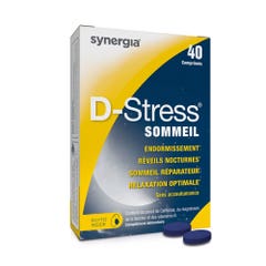 Synergia D-stress Sommeil 40 Comprimes