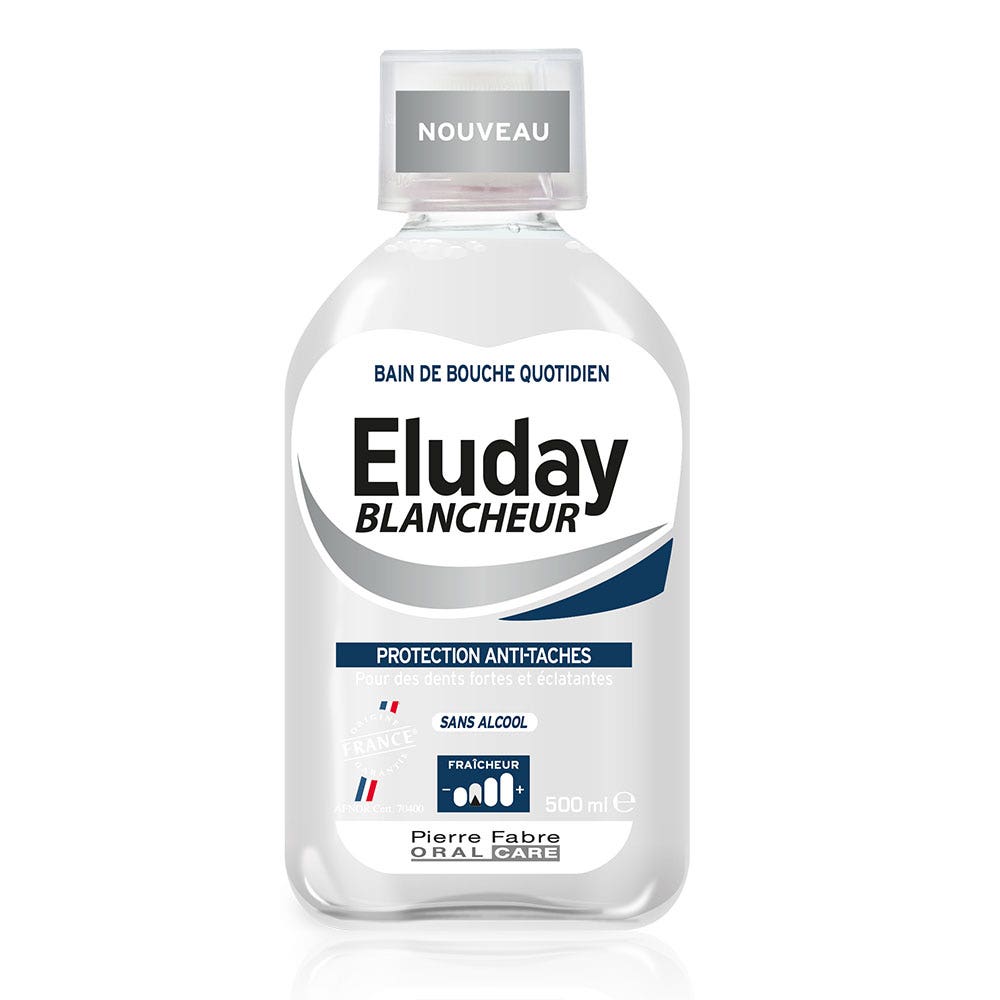 Eluday Enjuague Bucal Diario Blanqueamiento Eluday Fabre Oral 500ml