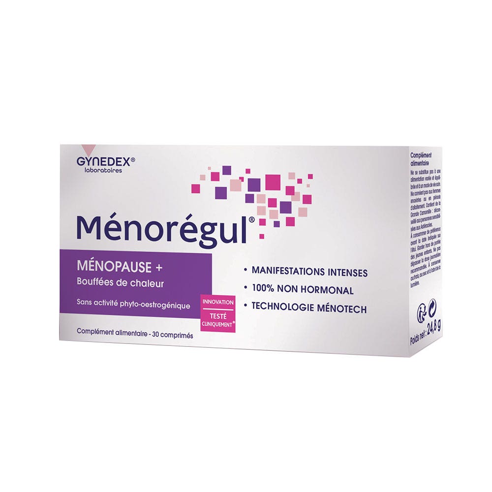 Novodex Ménorégul Ménopause 30 Comprimés