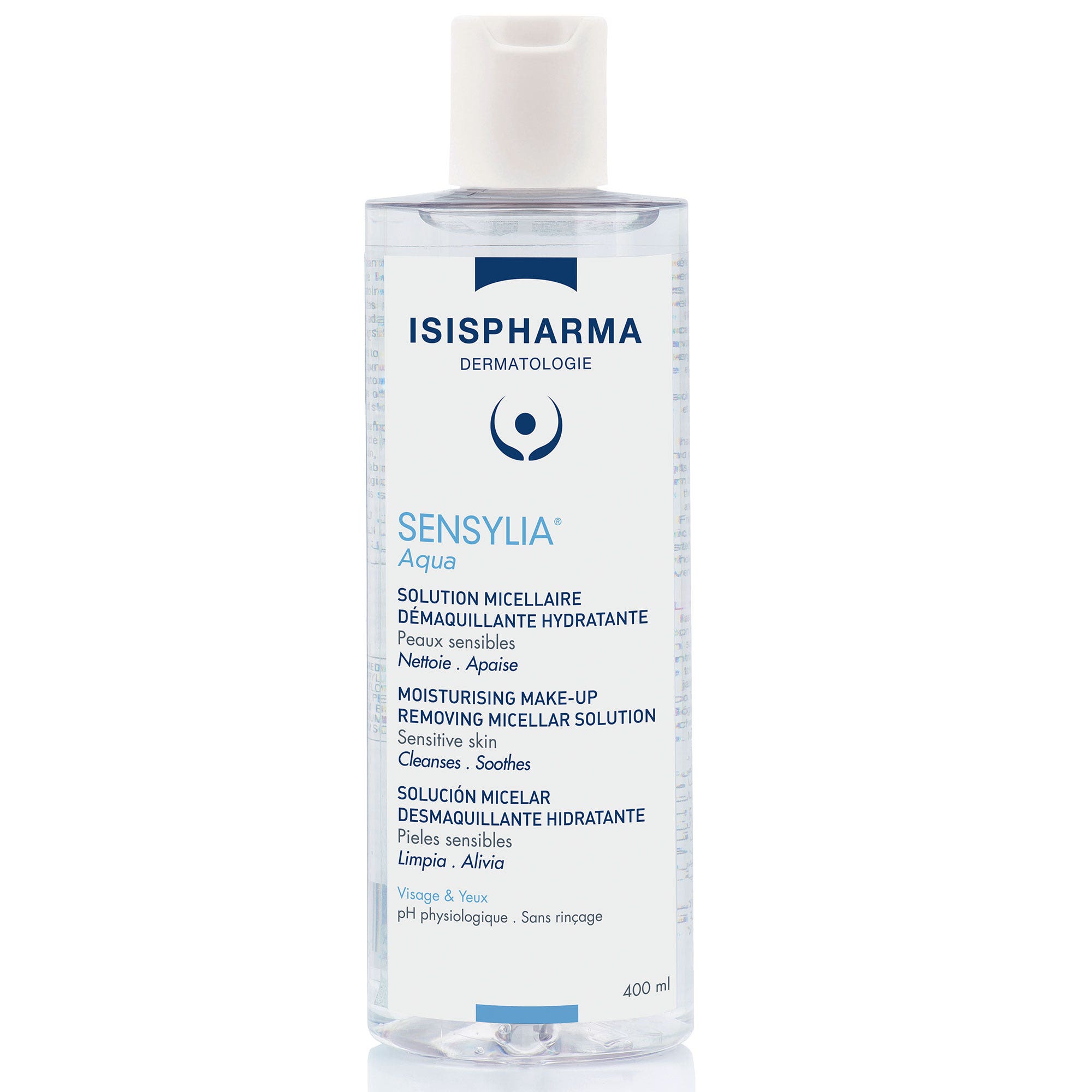 Isispharma Sensylia Solution Micellaire Demaquillante Hydratante Aqua 400ml