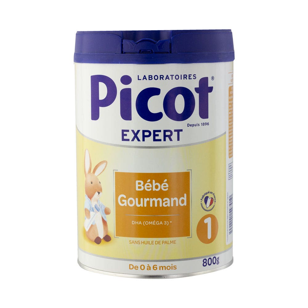 Picot Lait En Poudre Sans Huile De Palme Bebe Gourmand 1 De 0 A 6 Mois 800g - Easypara