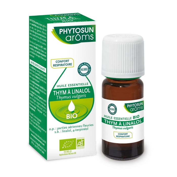 Huile Essentielle Thym Linalolbio Aroms 5 ml Phytosun Aroms