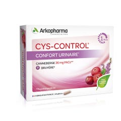 Arkopharma Cys-Control Confort Urinaire Canneberge 20 gélules